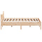 vidaXL Bed Frame without Mattress 160x200 cm Solid Wood Pine