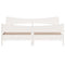 vidaXL Bed Frame without Mattress White 200x200 cm Solid Wood Pine