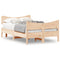 vidaXL Bed Frame without Mattress 120x200 cm Solid Wood Pine