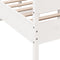 vidaXL Bed Frame without Mattress White 120x200 cm Solid Wood Pine