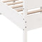 vidaXL Bed Frame without Mattress White 120x190 cm Small Double Solid Wood Pine