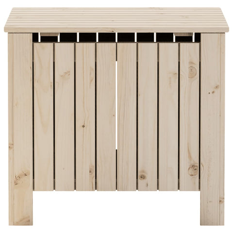 vidaXL Storage Box with Lid RANA 60x49x54 cm Solid Wood Pine