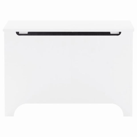 vidaXL Storage Box with Lid RANA White 80x49x54 cm Solid Wood Pine