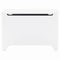 vidaXL Storage Box with Lid RANA White 80x49x54 cm Solid Wood Pine
