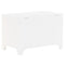 vidaXL Storage Box with Lid RANA White 80x49x54 cm Solid Wood Pine