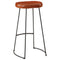 vidaXL 5 Piece Bar Set Solid Rough Wood Mango and Metal