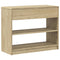 vidaXL Console Table SAUDA Oak 89.5x36.5x73 cm Solid Wood Pine