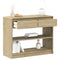 vidaXL Console Table SAUDA Oak 89.5x36.5x73 cm Solid Wood Pine