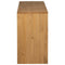 vidaXL Sideboard SAUDA Oak 114x43x75.5 cm Solid Wood Pine