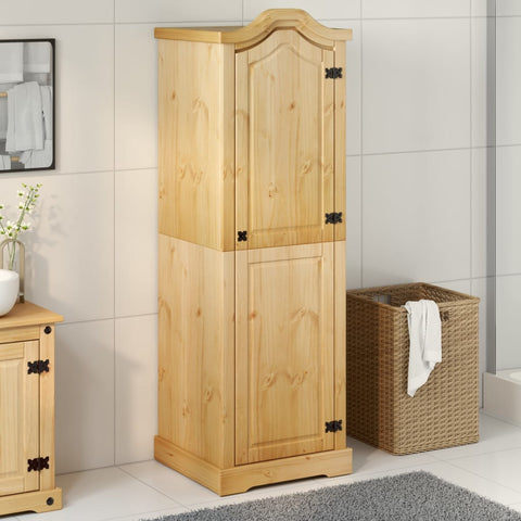 vidaXL Wardrobe Corona 55x52x170 cm Solid Wood Pine