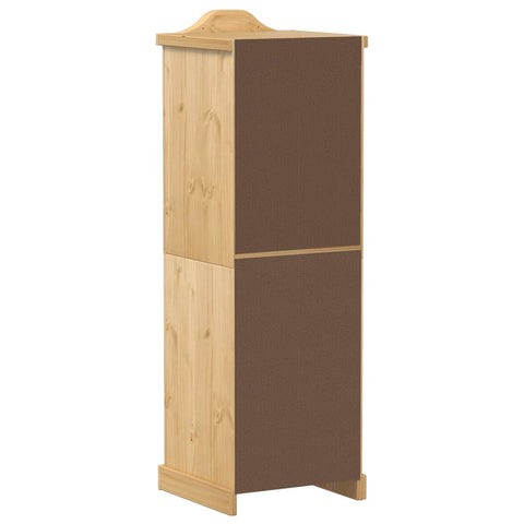 vidaXL Wardrobe Corona 55x52x170 cm Solid Wood Pine