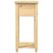 vidaXL Console Table Corona 55x35x73 cm Solid Wood Pine