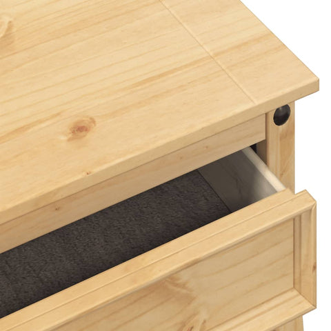 vidaXL Console Table Corona 73x35x73 cm Solid Wood Pine