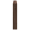vidaXL Headboard Cabinet with LED Brown Oak 200x17x102 cm