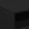 vidaXL Coffee Table with LED Lights Black 50x49x40 cm