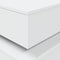 vidaXL Coffee Table with LED Lights White 50x50x40 cm