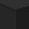 vidaXL Coffee Table with LED Lights Black 50x50x40 cm