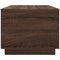 vidaXL Coffee Table with LED Lights Brown Oak 90x50x40 cm
