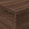 vidaXL Coffee Table with LED Lights Brown Oak 90x50x40 cm