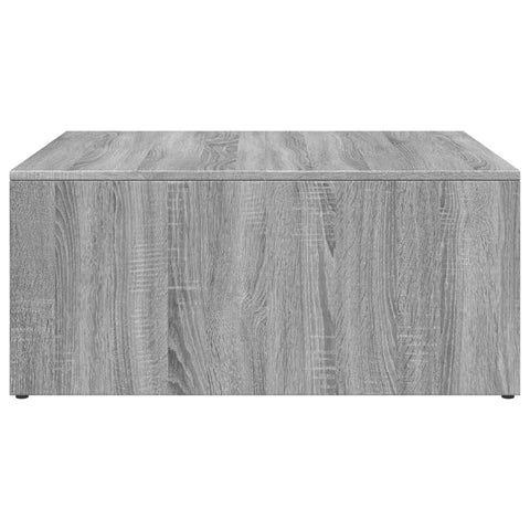 vidaXL Nesting Coffee Tables 2 pcs Grey Sonoma Engineered Wood and Metal