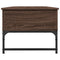 vidaXL Coffee Table Brown Oak 100x50x40 cm Engineered Wood and Metal
