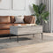 vidaXL Coffee Table Grey Sonoma 100x50x45 cm Engineered Wood and Metal