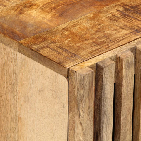 vidaXL Bedside Cabinets 2 pcs 40x34x46 cm Solid Wood Rough Mango
