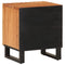 vidaXL Bedside Cabinets 2 pcs 40x34x46 cm Solid Wood Acacia
