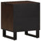vidaXL Bedside Cabinet 40x34x46 cm Solid Wood Mango