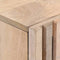 vidaXL Bedside Cabinet 40x34x46 cm Solid Wood Bleached Mango
