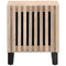 vidaXL Bedside Cabinets 2 pcs 40x34x46 cm Solid Wood Bleached Mango