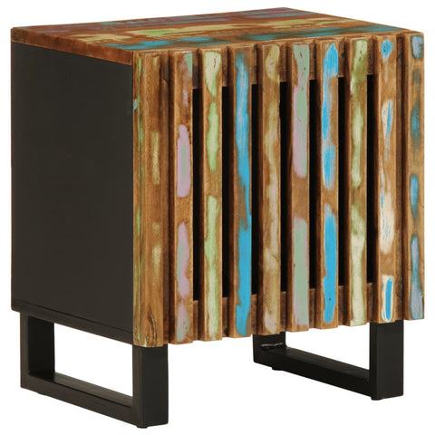 vidaXL Bedside Cabinet 40x34x46 cm Solid Wood Reclaimed