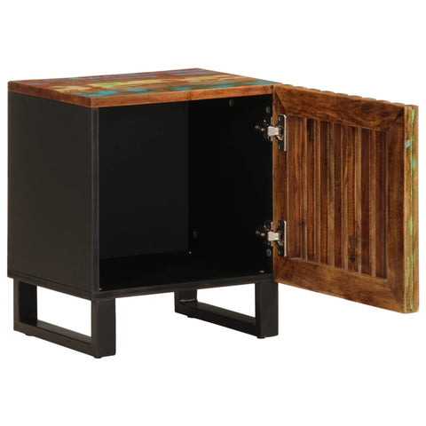 vidaXL Bedside Cabinet 40x34x46 cm Solid Wood Reclaimed