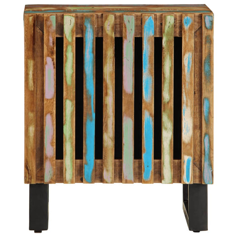 vidaXL Bedside Cabinet 40x34x46 cm Solid Wood Reclaimed