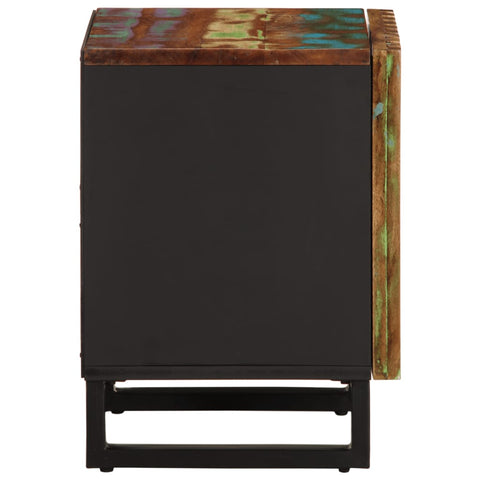vidaXL Bedside Cabinet 40x34x46 cm Solid Wood Reclaimed
