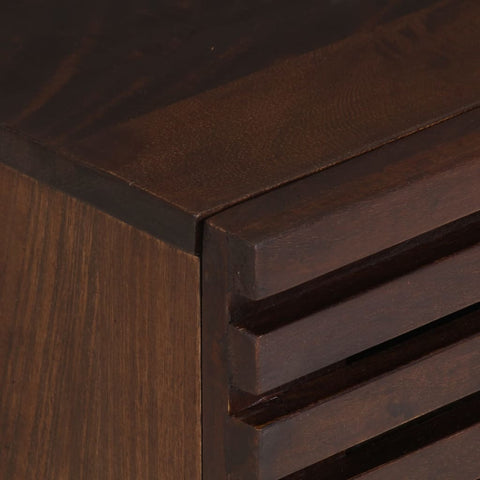 vidaXL Bedside Cabinet 40x33x46 cm Solid Wood Mango