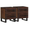 vidaXL Bedside Cabinets 2 pcs 40x33x46 cm Solid Wood Mango