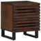 vidaXL Bedside Cabinets 2 pcs 40x33x46 cm Solid Wood Mango