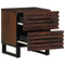 vidaXL Bedside Cabinets 2 pcs 40x33x46 cm Solid Wood Mango