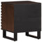 vidaXL Bedside Cabinets 2 pcs 40x33x46 cm Solid Wood Mango