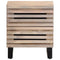 vidaXL Bedside Cabinet 40x33x46 cm Solid Wood Bleached Mango