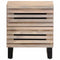 vidaXL Bedside Cabinets 2 pcs 40x33x46 cm Solid Wood Bleached Mango