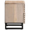 vidaXL Bedside Cabinets 2 pcs 40x33x46 cm Solid Wood Bleached Mango