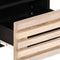vidaXL TV Cabinet White 70x34x46 cm Solid Wood Mango