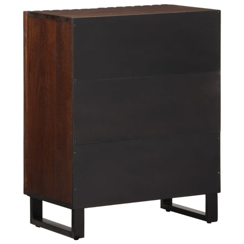 vidaXL Sideboard Brown 60x34x75 cm Solid Wood Mango