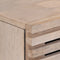 vidaXL Sideboard White 60x34x75 cm Solid Wood Mango
