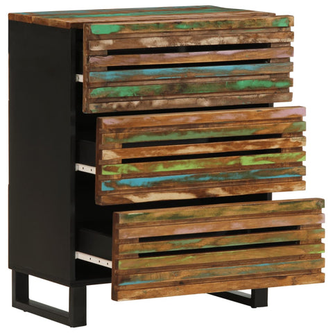 vidaXL Sideboard 60x34x75 cm Solid Wood Acacia