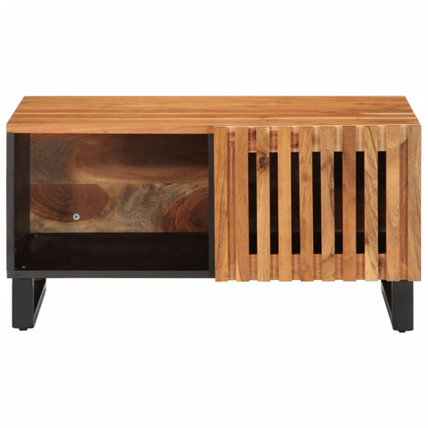 vidaXL Coffee Table 80x51x40 cm Solid Wood Acacia