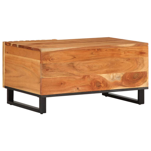 vidaXL Coffee Table 80x51x40 cm Solid Wood Acacia