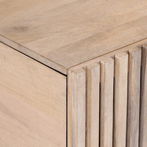 vidaXL Coffee Table White 80x51x40 cm Solid Wood Mango